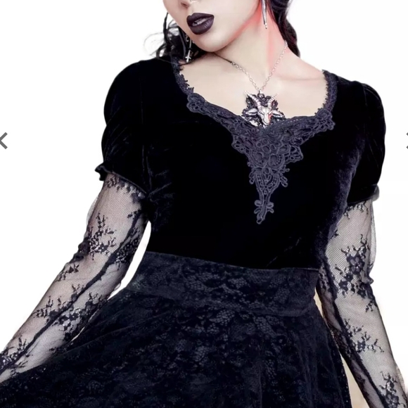 Killstar Tops - Killstar Spirit Bound Long Sleeve Top